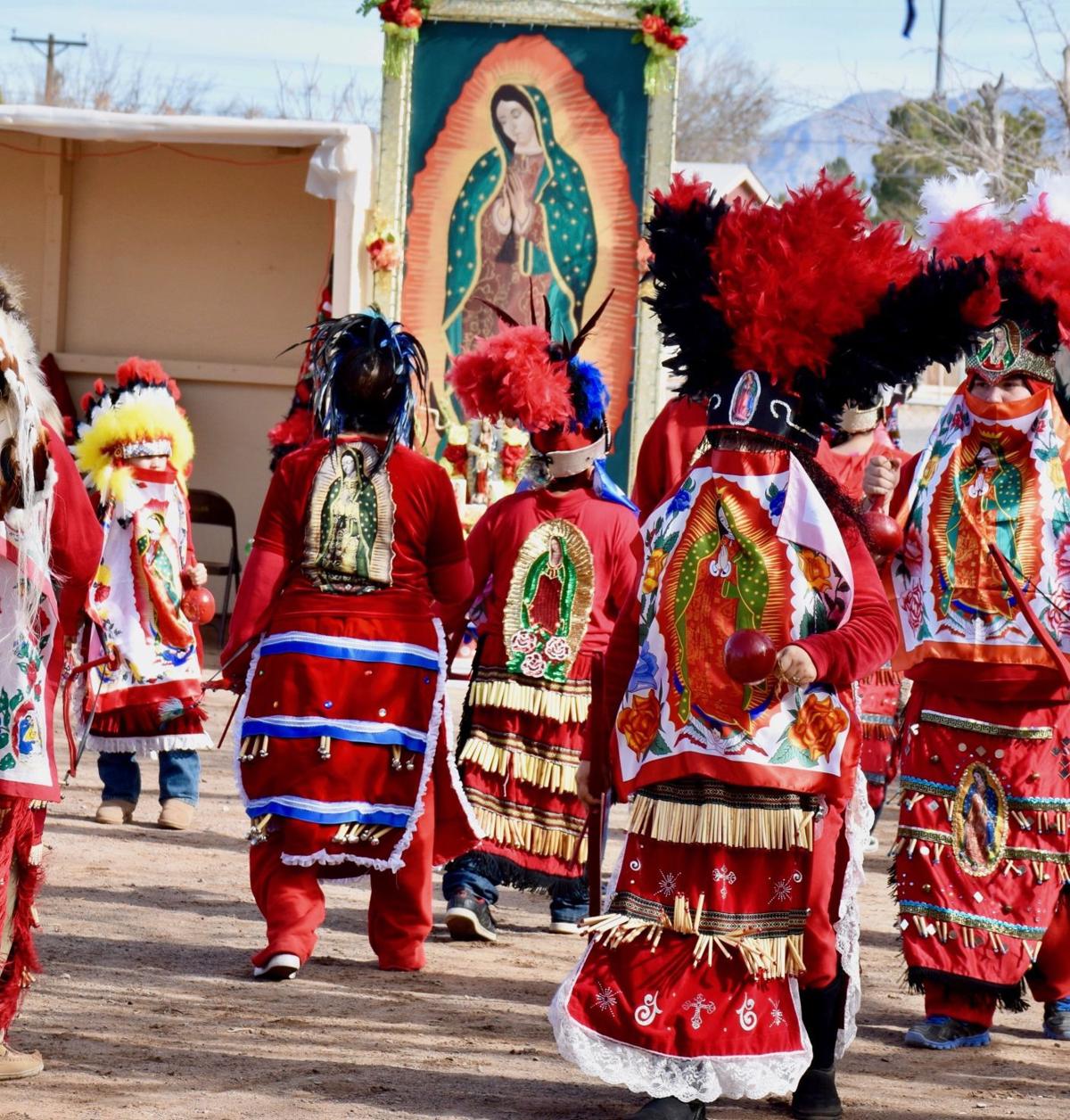 Strangers get warm at Festival of the Virgin of Guadalupe