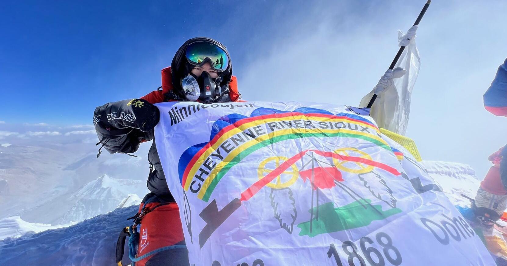 63 hours in the 'Death Zone': Rapid City surgeon unfurls Cheyenne River flag at Earth's highest point - Vimarsana News