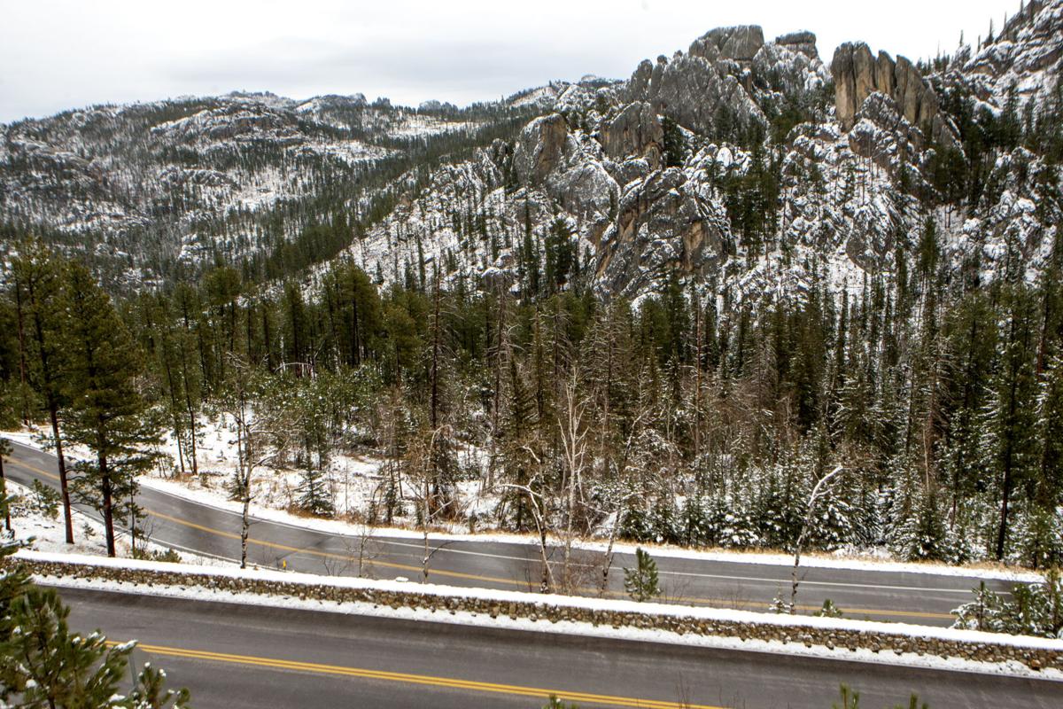 PHOTOS Snow scenes from Custer State Park Photos