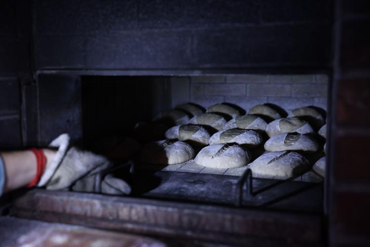 Bread In Oven.JPG