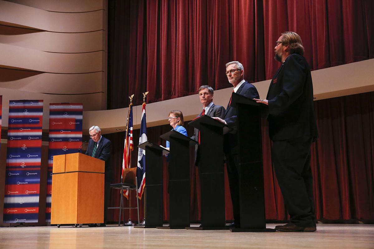 Wyoming's fiscal woes dominate governor candidates' debate