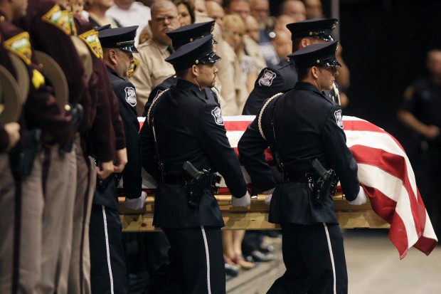 Rapid City police officer Nick Armstrong laid to rest