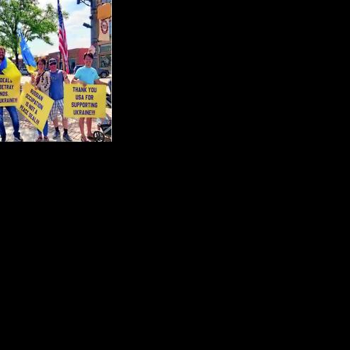 Local rally a plea for support for Ukraine