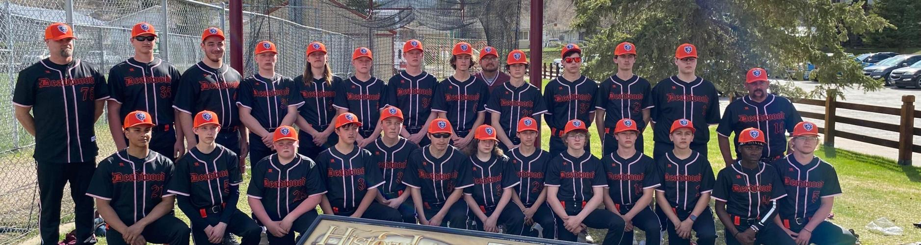 Throwback night in the Northern Hills LeadDeadwood baseball team dons