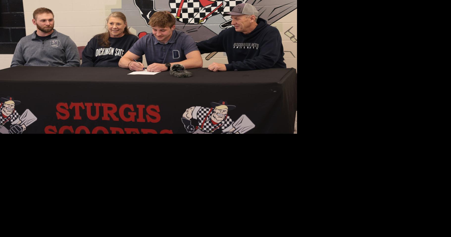Sturgis' Kelson Dirk will team up with his brother for Dickinson State men's wrestling
