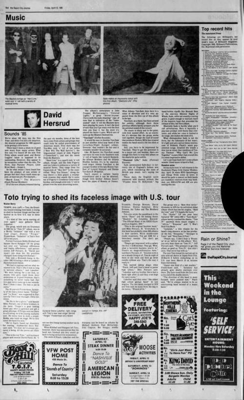 Clipping from Rapid City Journal
