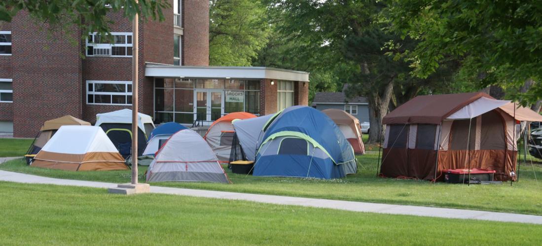 Fire--tents on campus .JPG