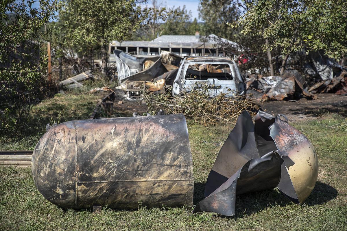 UPDATE Firefighter dies after propane tank explodes in Tilford Local