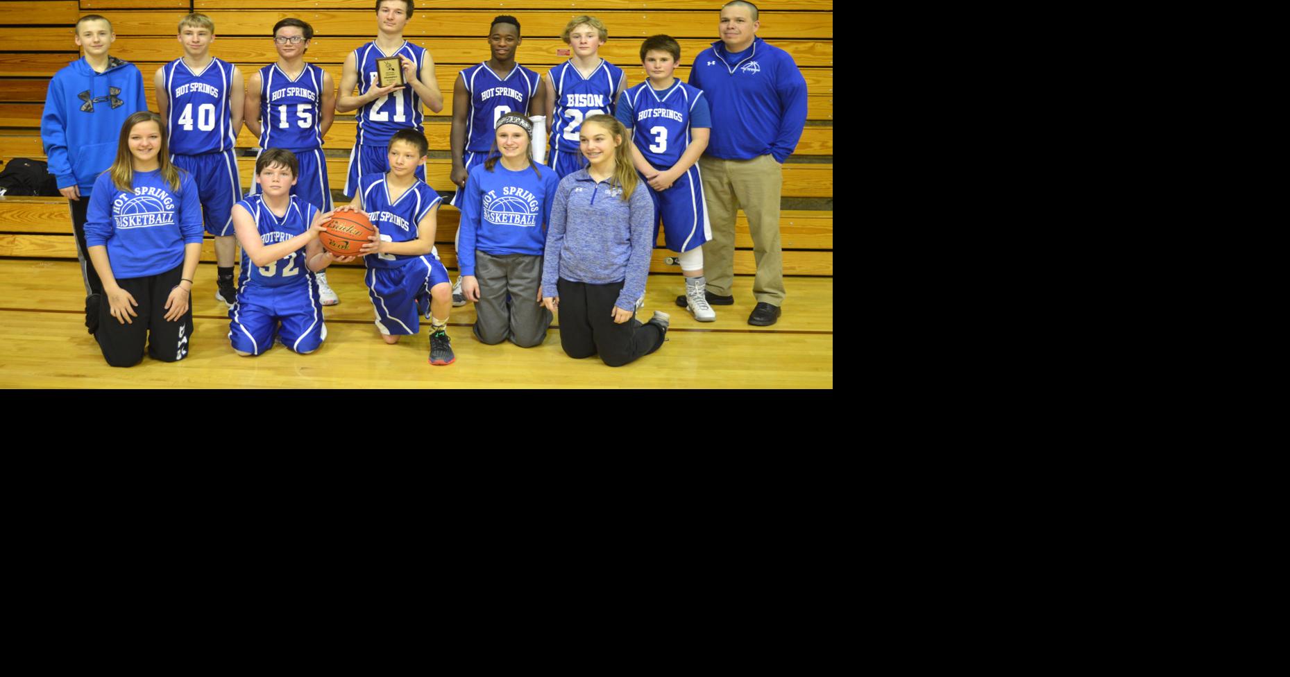 Bison middle school boys’ basketball teams win Cartwright Tournament
