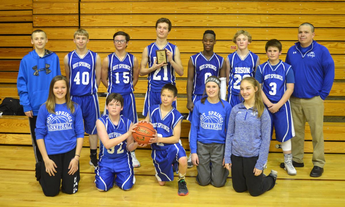 Bison Middle School Boys Basketball Teams Win Cartwright