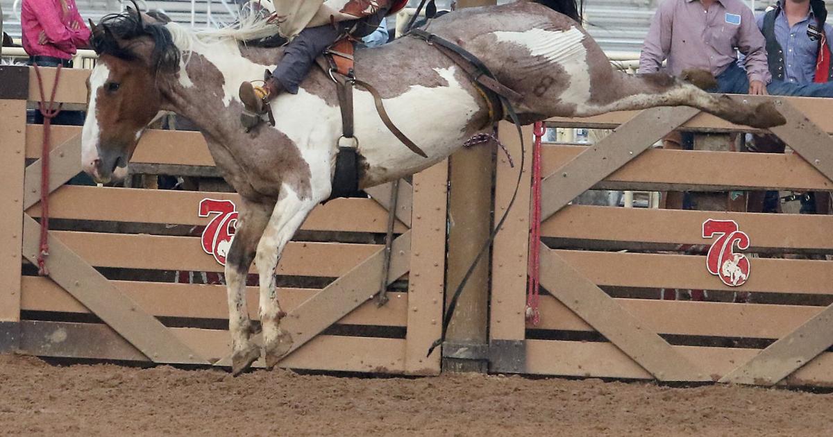 PHOTOS and VIDEO: Days of '76 Rodeo Friday