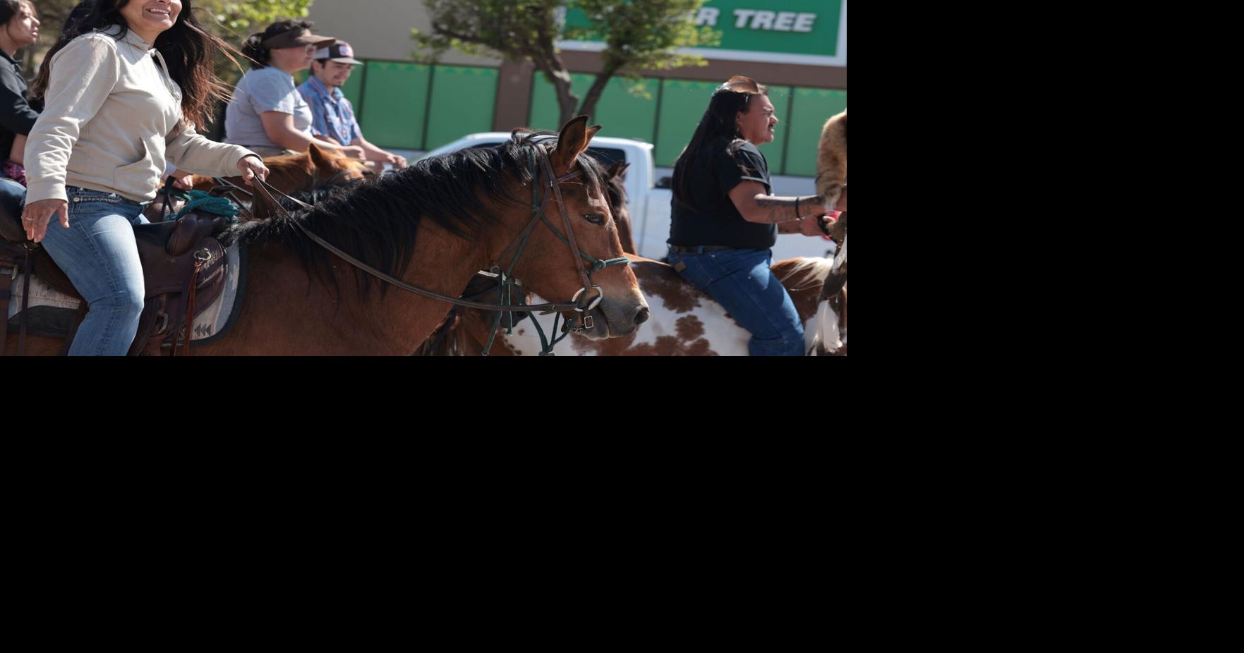 Photos from the Healing with Horses Camp ride through North Rapid City