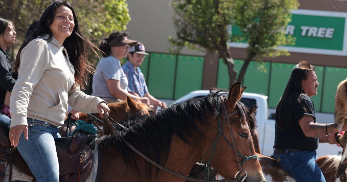 Photos from the Healing with Horses Camp ride through North Rapid City