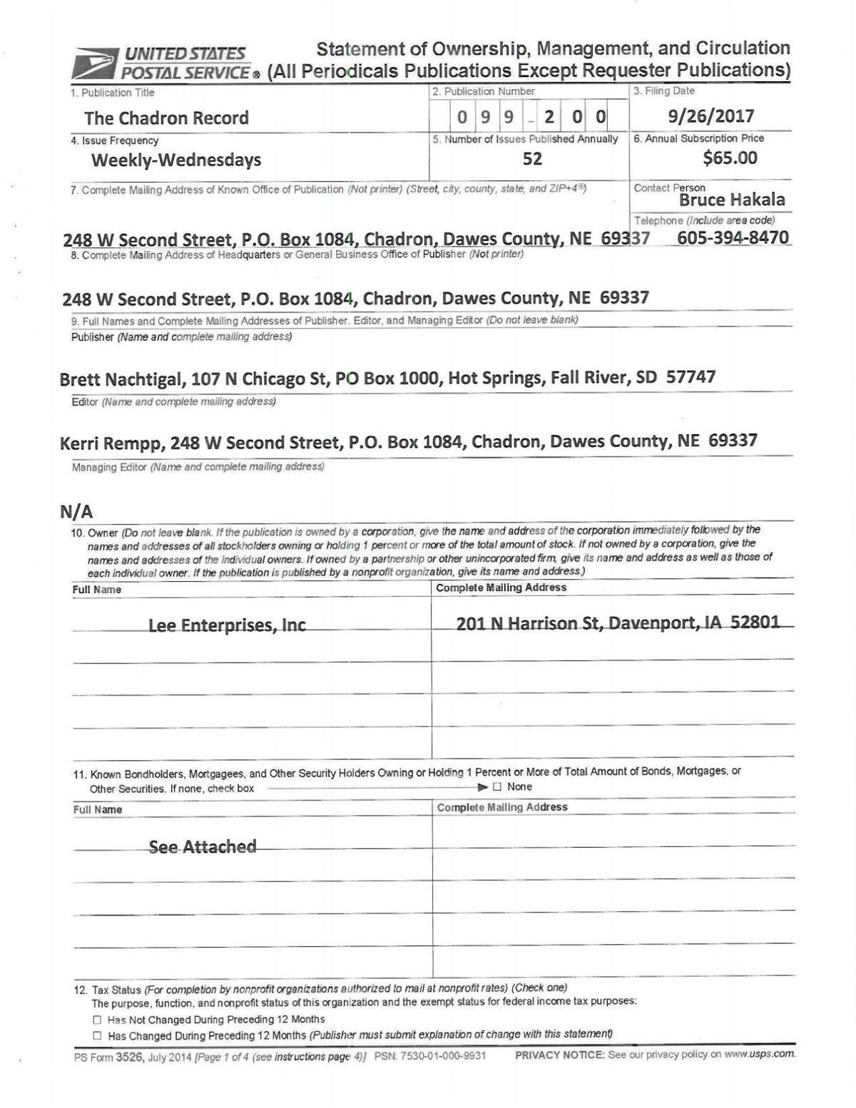 Statement Of Ownership Form Fill Out And Sign Printab - vrogue.co