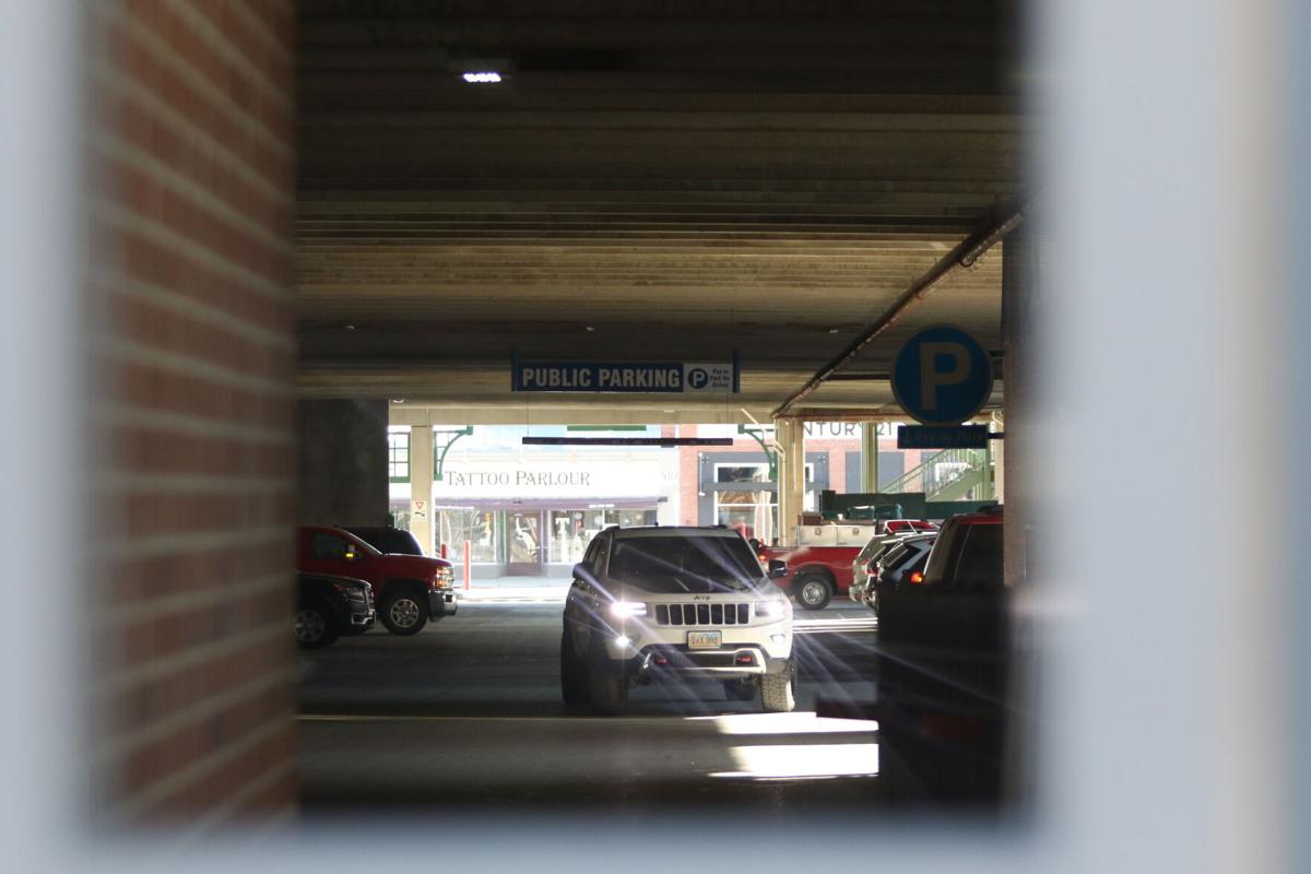 Downtown parking garage now open to the public