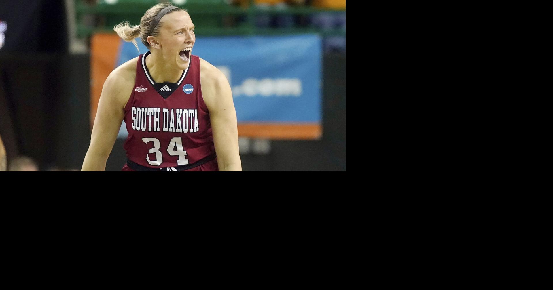Hannah Sjerven 1st USD alumna to play in WNBA game