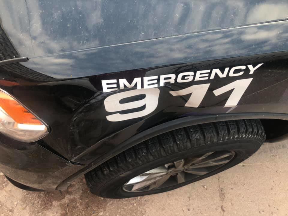 Hot Springs Police Department patrol vehicle rammed during high speed pursuit