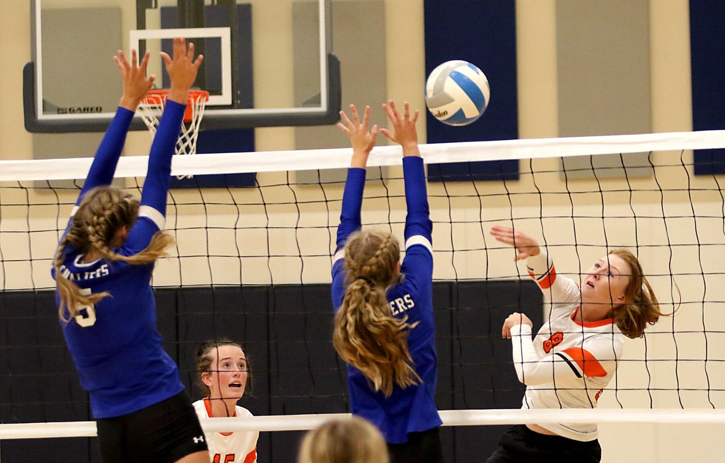 PHOTOS and VIDEOS Early rounds of the Rapid City Christian volleyball
