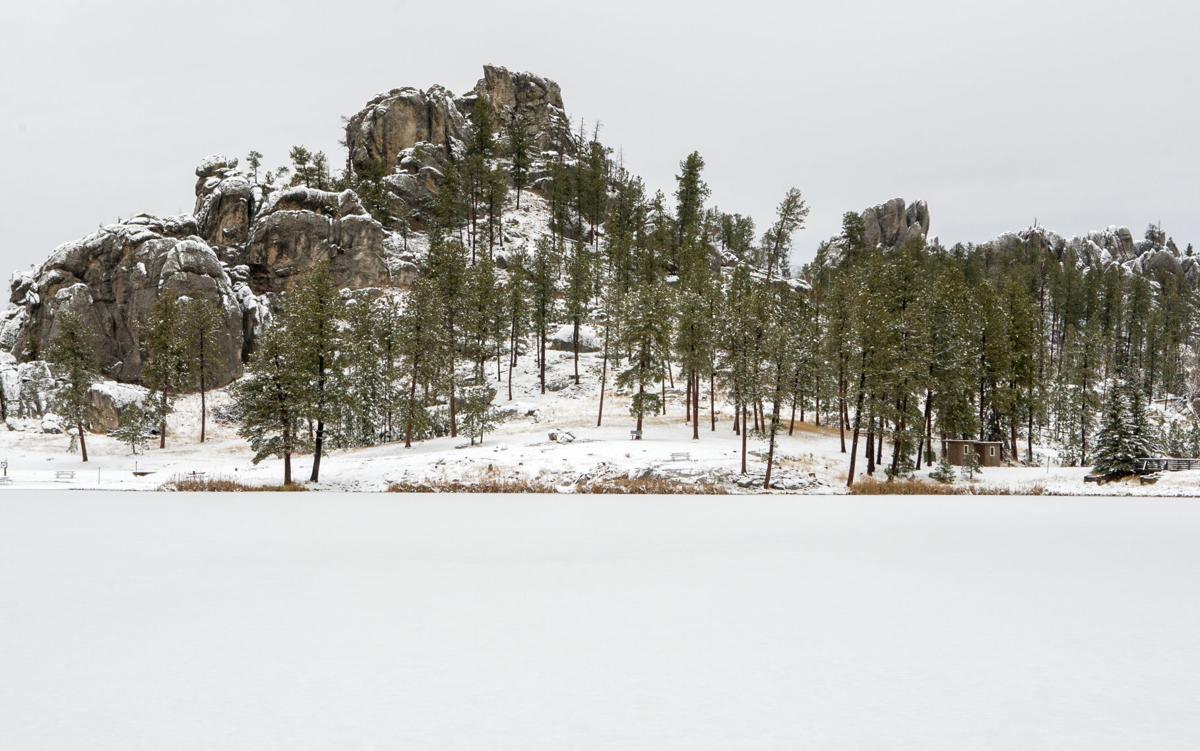PHOTOS Snow scenes from Custer State Park Photos