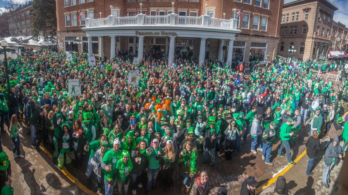Deadwood turns green for St. Patrick's Day Compass