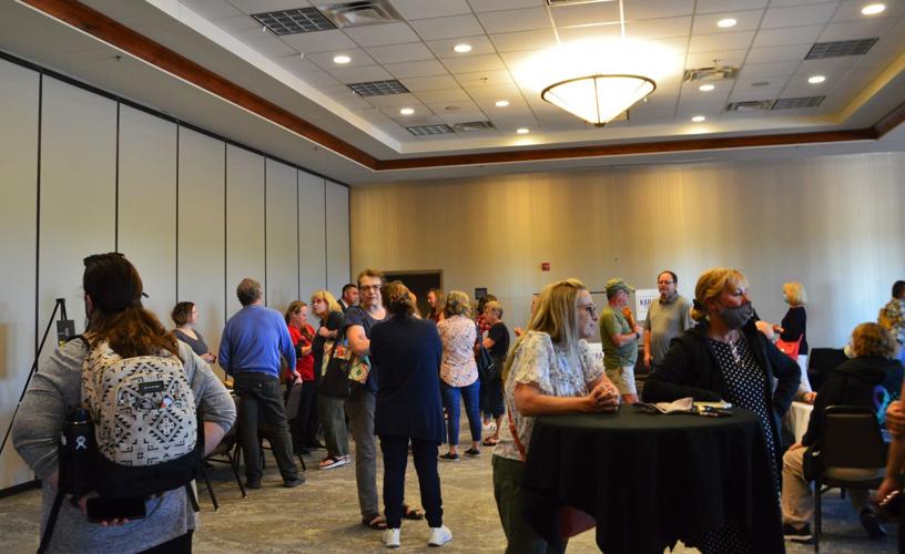 Public weighs options during school board open house