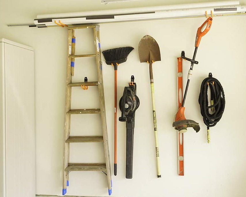 These heavy-duty hooks are the best way to increase your garage space