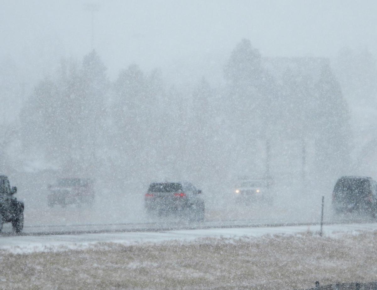 Winter Storm Sweeping Through Black Hills Local