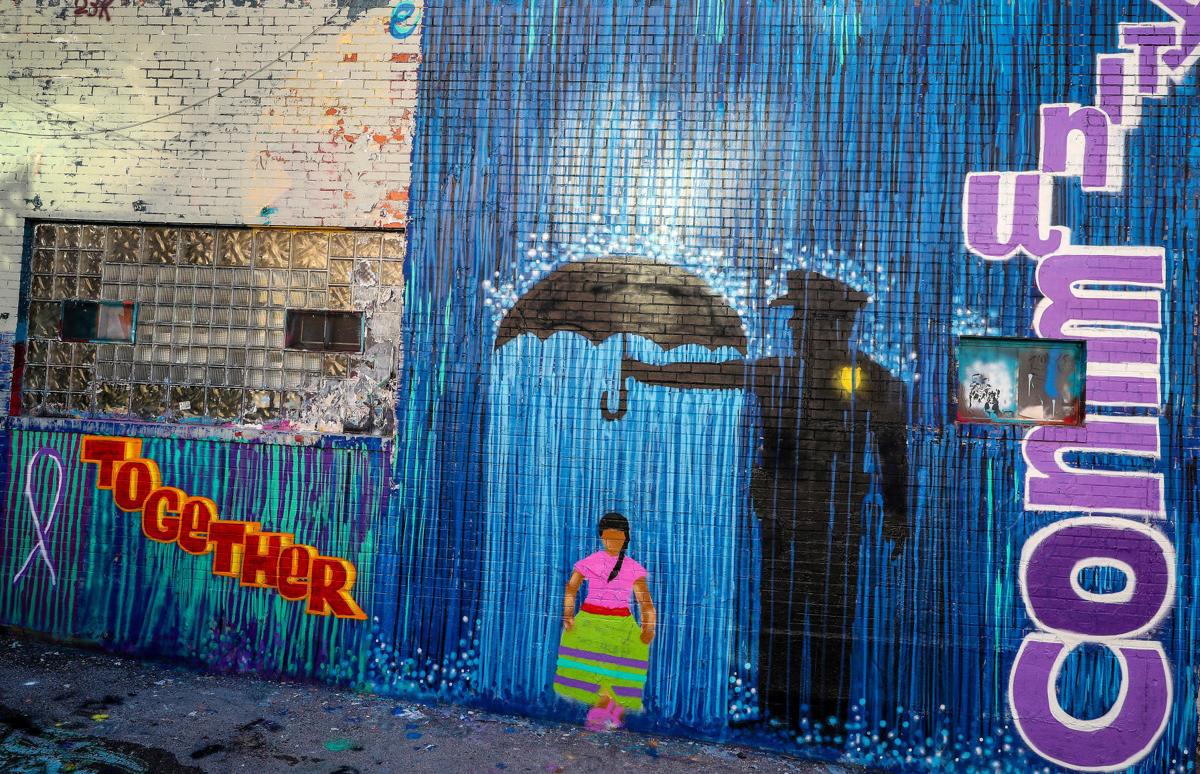 Domestic Violence Mural in Art Alley (copy)