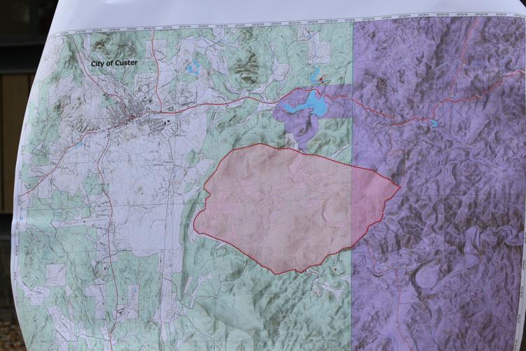 Custer fire