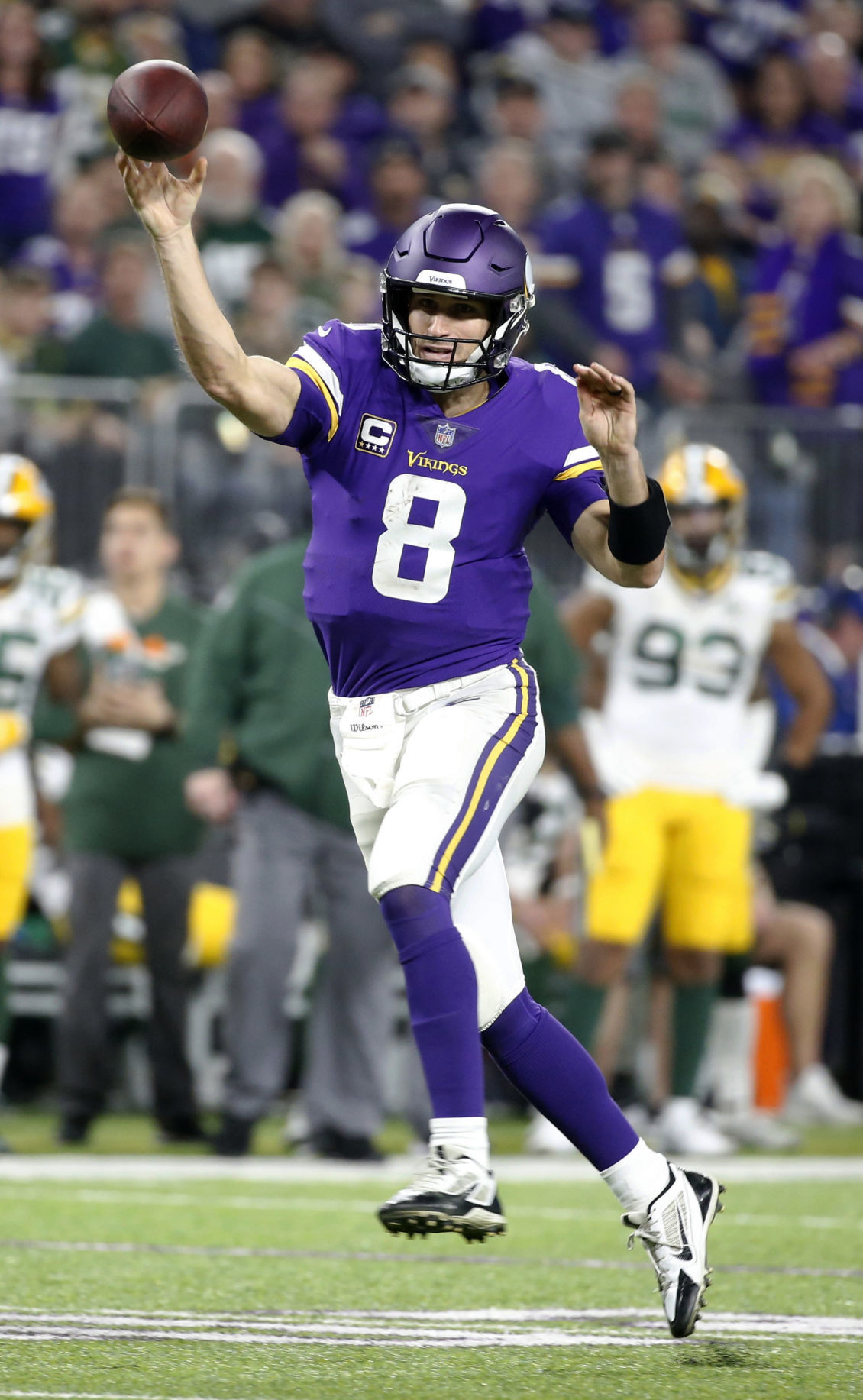 Cousins, Vikings pass by Packers 24-17 | Sports ...