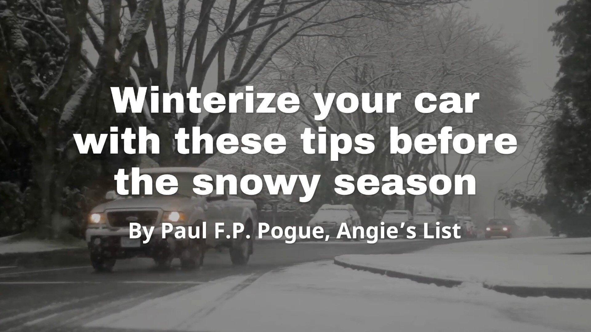 Snowpocalypse: Winterizing Your Car the Right Way - MotoIQ