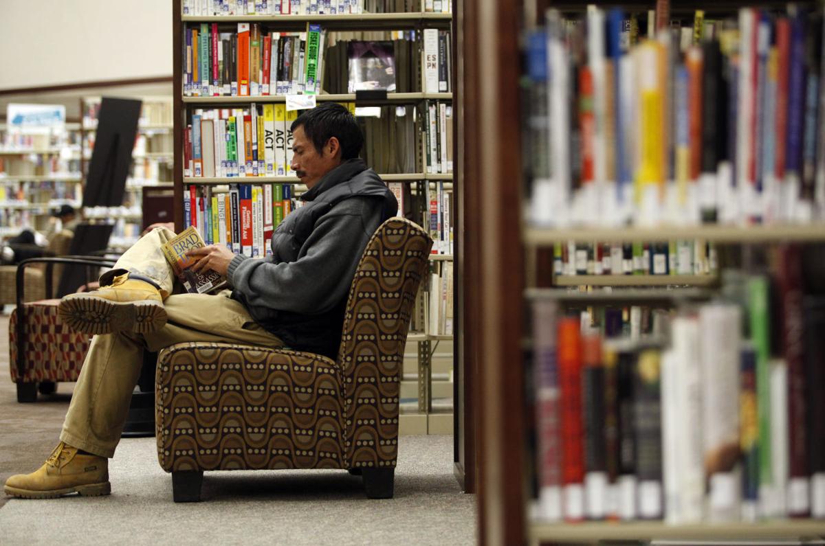 At the Library