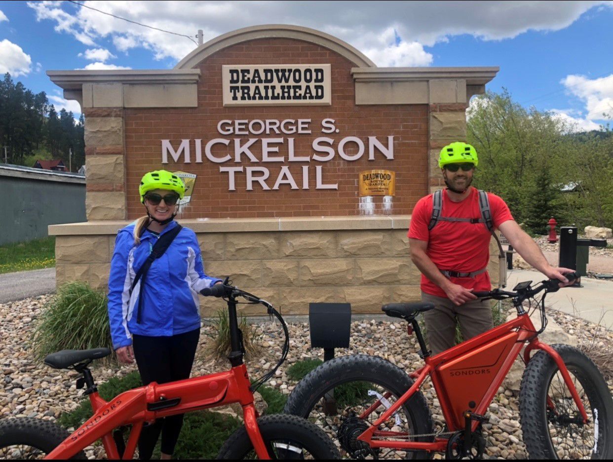 e bikes on mickelson trail