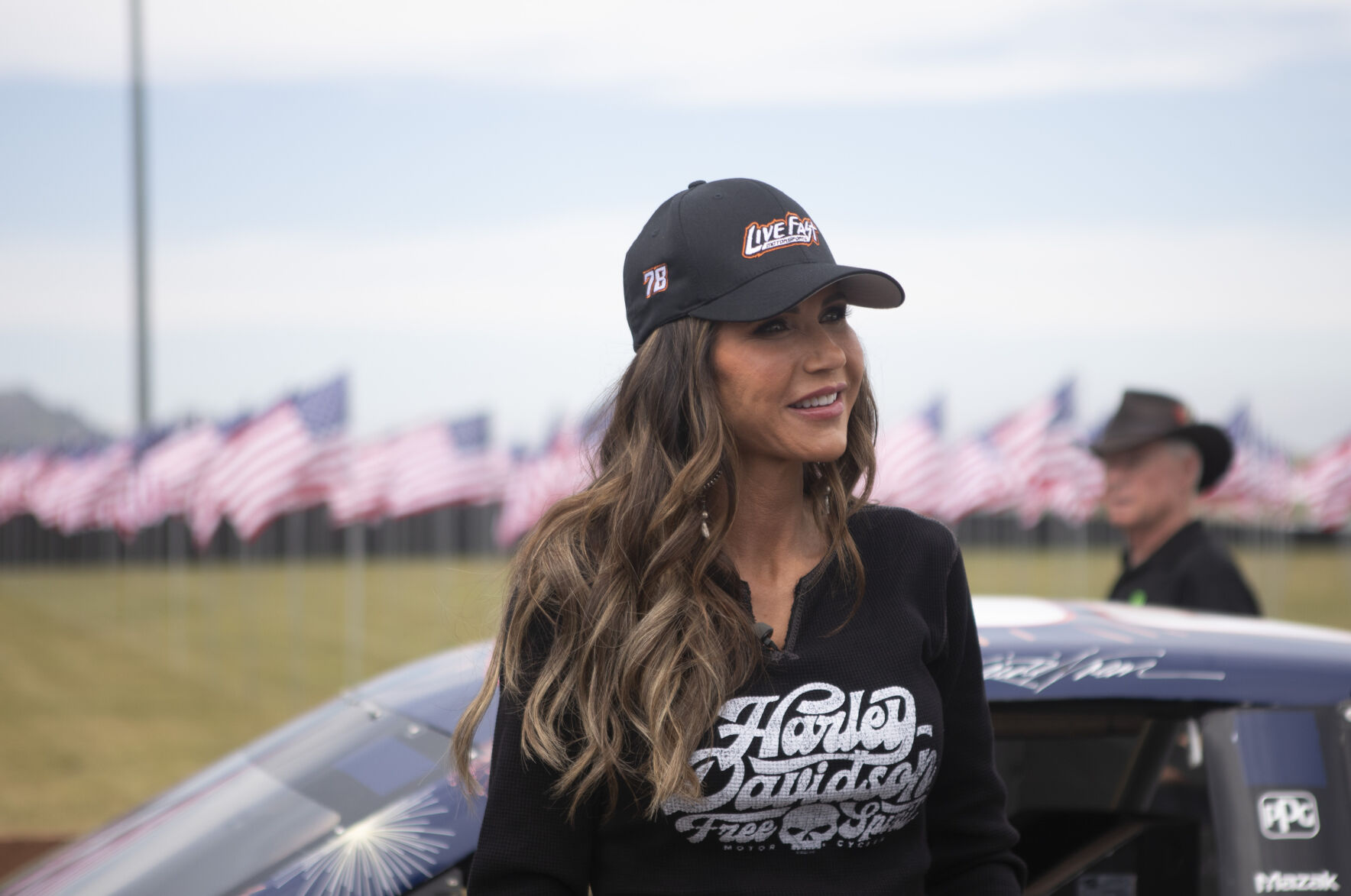 PHOTOS: Gov. Kristi Noem receives an honorary escort from biker group ...