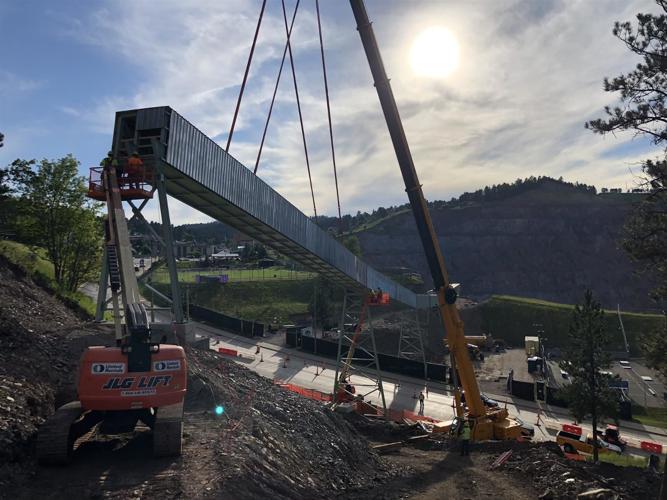 Conveyor over US Hwy 85