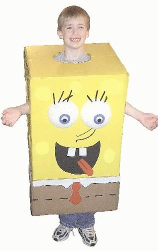 DIY: Spongebob Squarepants costume for kids - 