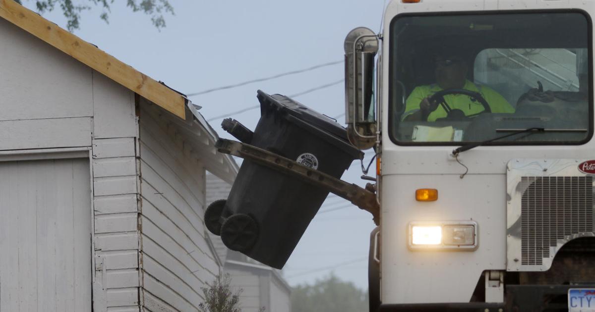 Trash pickup times change for holidays