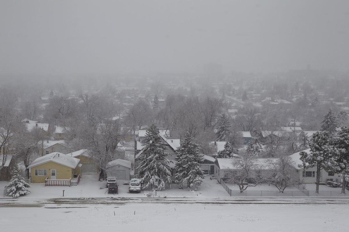Update Storm Brings 10 Inches Of Snow In Rapid City So Far