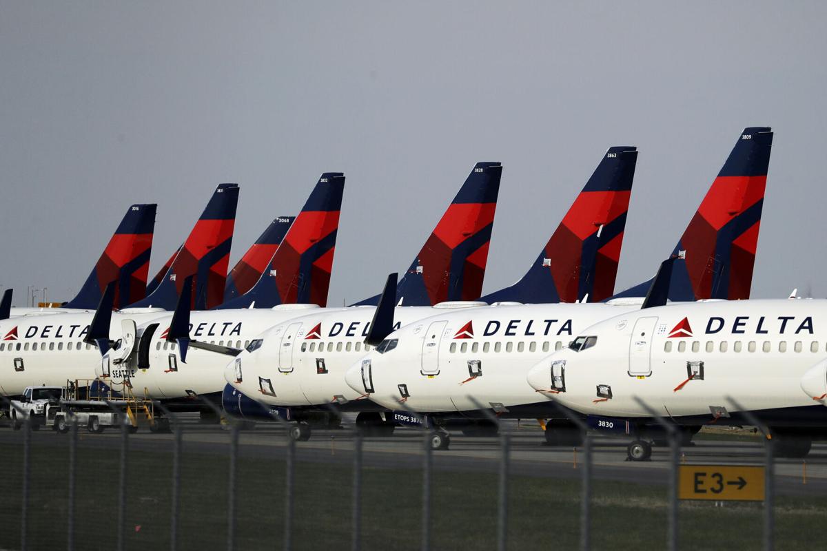 Delta Airlines flight attendant caught on video consoling