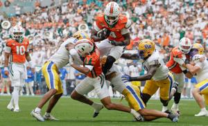 Miami remains No. 1 in AP poll after another chaotic college football week