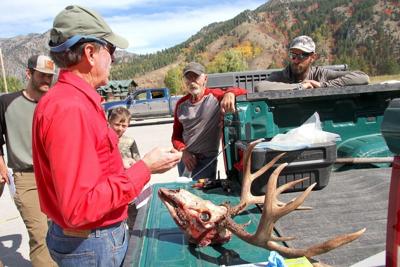 Wyoming Game and Fish Department biologist Gary Fralick