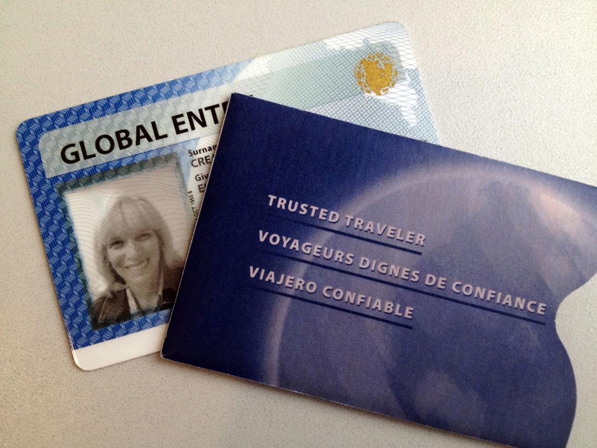 Global Entry, a "trusted traveler" program run by U.S. Customs and Border Protection, speeds up clearance of air passengers arriving from abroad, plus other perks.