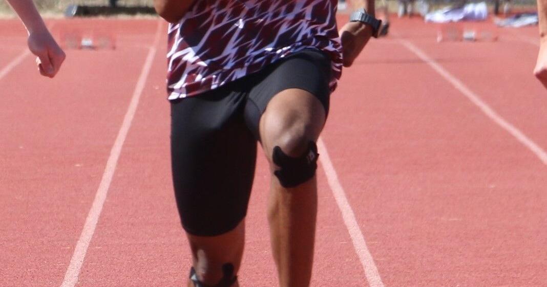 CSC men--Esosa winning 100 meters IMG_0158 (1).JPG
