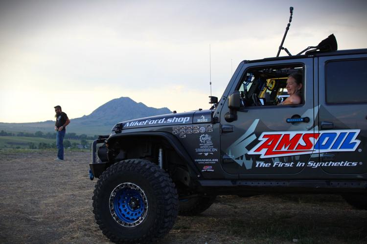 Jeep at the summit