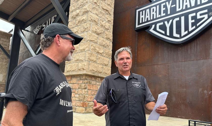 Harley great-grandson and Sturgis Mayor Kevin Forrester