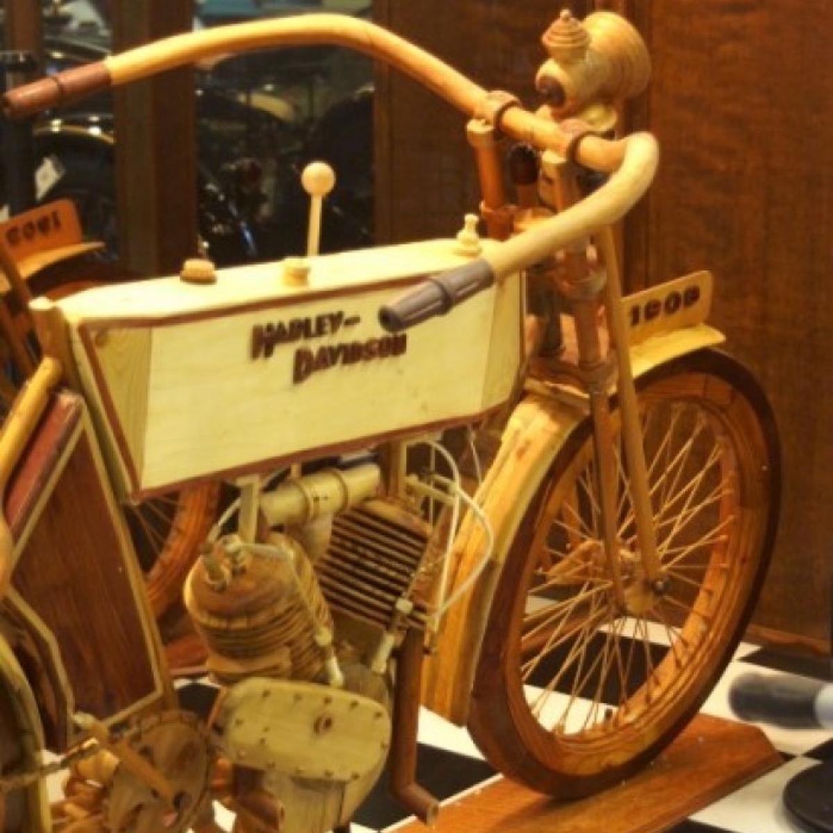 Wooden Motorcycle Now On Exhibit At Sturgis Museum Sturgis Motorcycle Museum