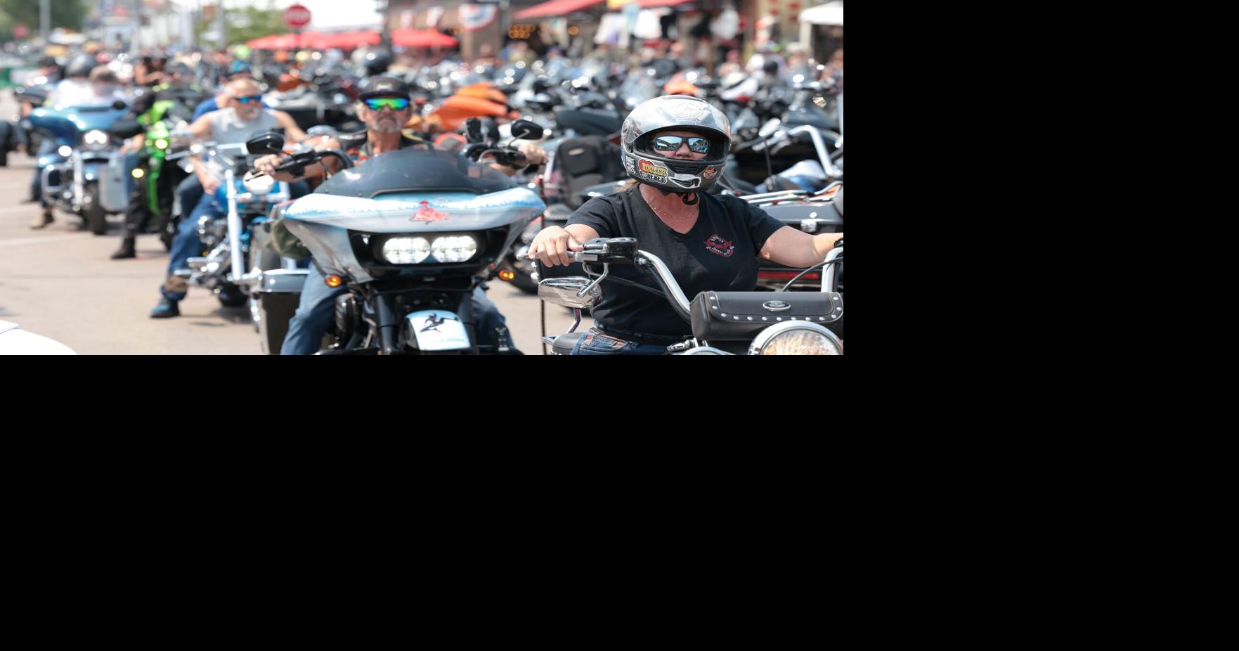 Sturgis Rally underway, police issue first arrest, traffic report