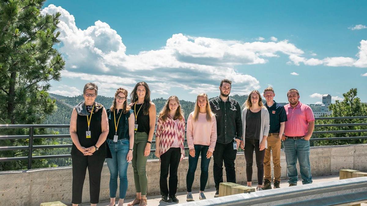 Sanford Lab interns