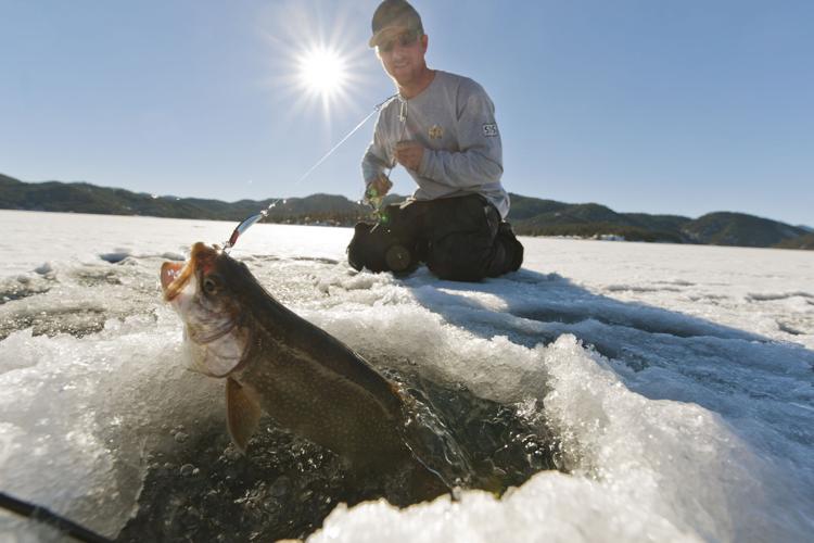 Numerous ways to catch lake trout while ice fishing