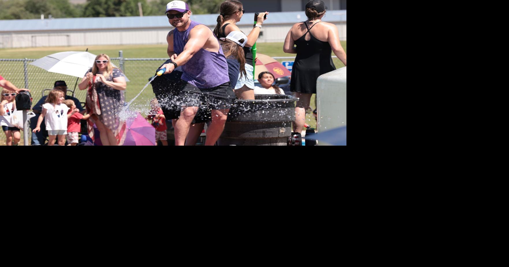 Staying cool during the Belle Fourche 4th of July parade
